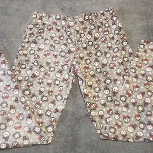 Fleece pajama bottoms NWOT Size Small